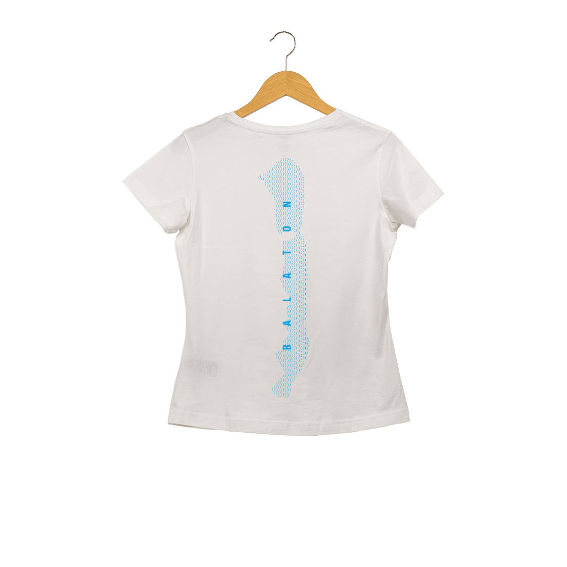 Balaton (női melírozott biopamut póló)